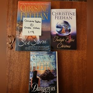 Christine Feehan LOT #1 Drake sisters series 1-4